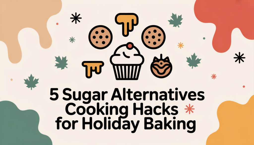 5 Sugar Alternatives Cooking Hacks For Holiday Baking