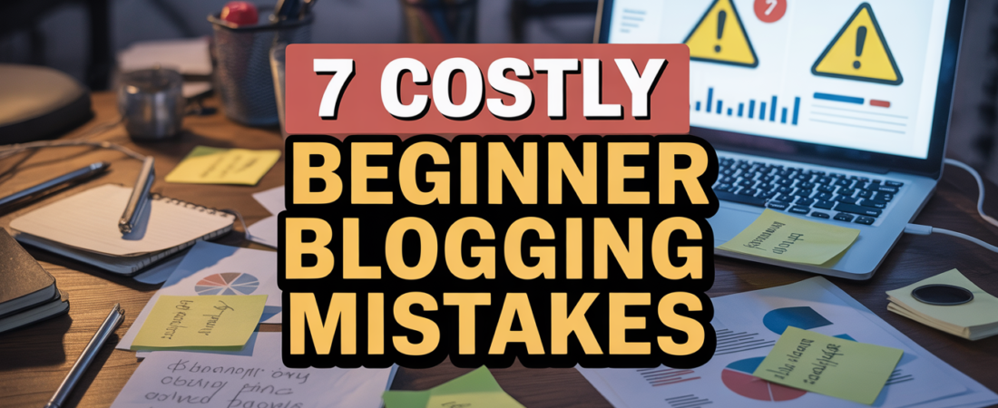 7 Costly Beginner Blogging Mistakes